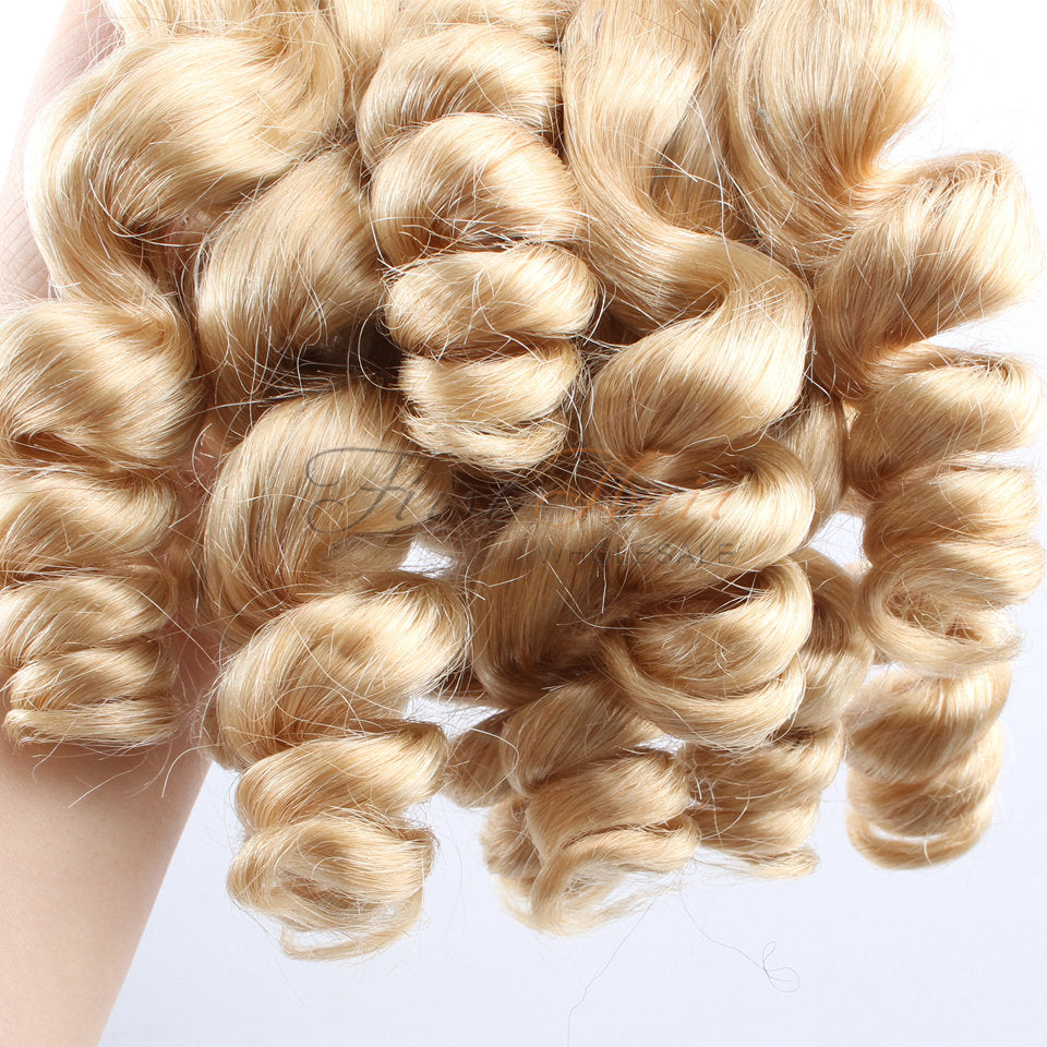 ExPress French Curl 16inch 22# 7A Top Grade Brazilian Virgin Human Hair