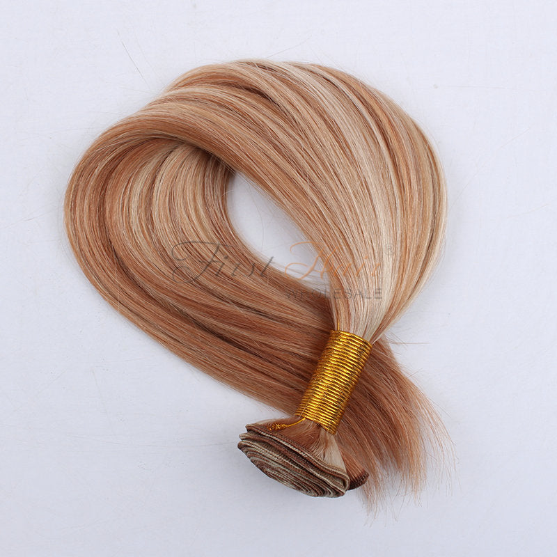 ExPress Hot Selling 7A Virgin Human Hair Silky Straight Highlight 613/27# 20inch