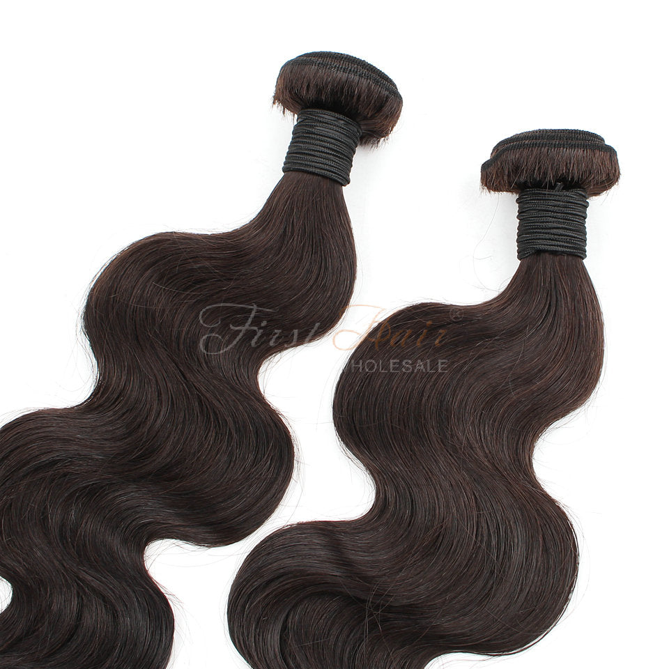 ExPress Top Grade 7A Virgin Brazilian Human Hair Body Wave 18inch 2# Hair Weaves