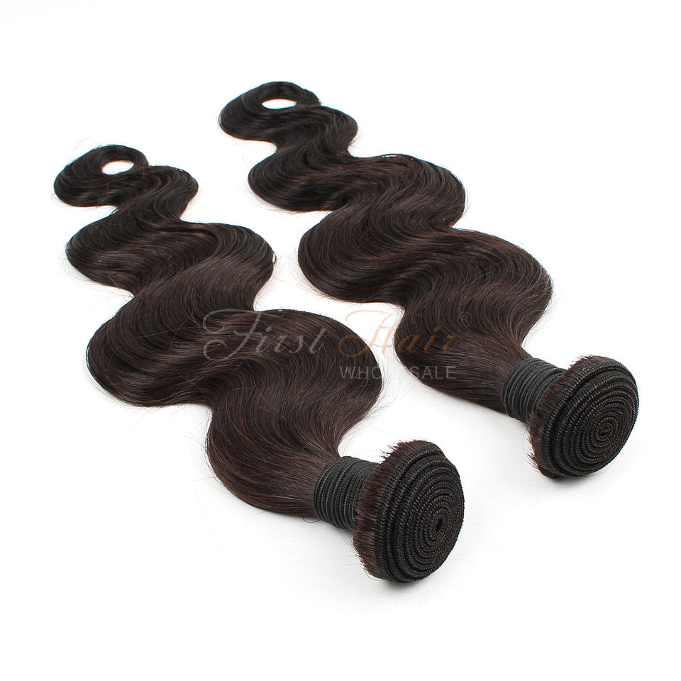 ExPress Top Grade 7A Virgin Brazilian Human Hair Body Wave 18inch 2# Hair Weaves