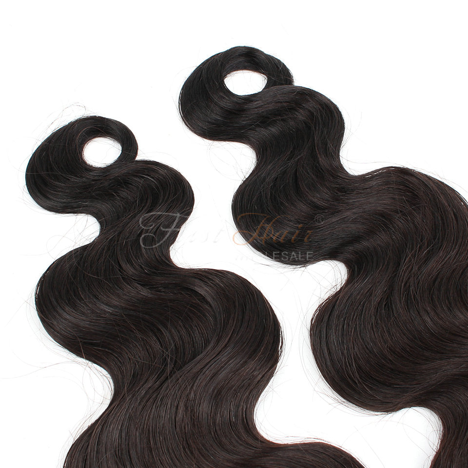 ExPress Top Grade 7A Virgin Brazilian Human Hair Body Wave 18inch 2# Hair Weaves