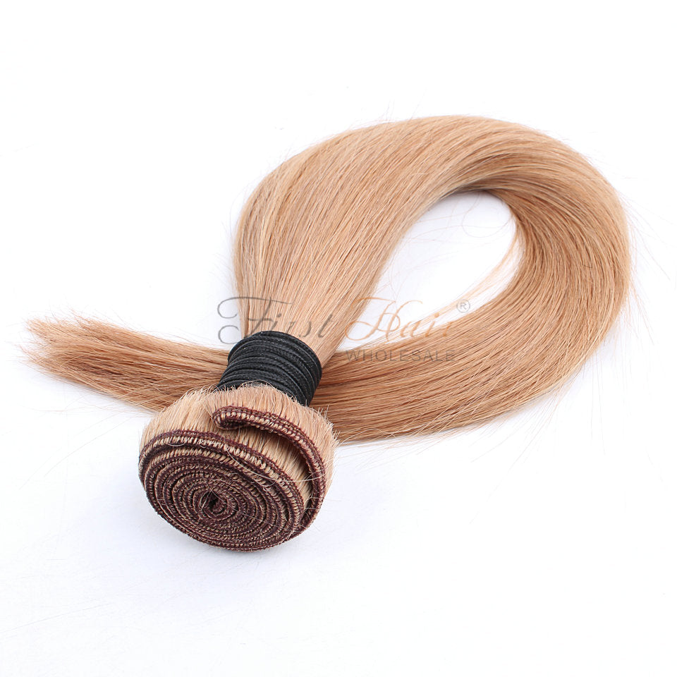 ExPress Silky Straight Hair Wefts 7A Unprocessed Peruvian Hair 18inch In 12#