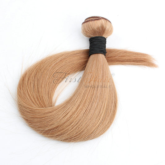 ExPress Silky Straight Hair Wefts 7A Unprocessed Peruvian Hair 18inch In 12#